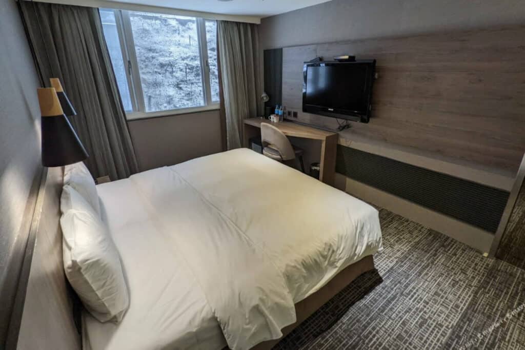 北行旅的雙人房